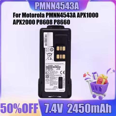 NEW for Motorola PMNN4543A APX1000 APX2000 P8608 P8660 // DGP8550 XPR7550 DP4400 DP4401 GP328D XIR6600I walkie-talkie Battery
