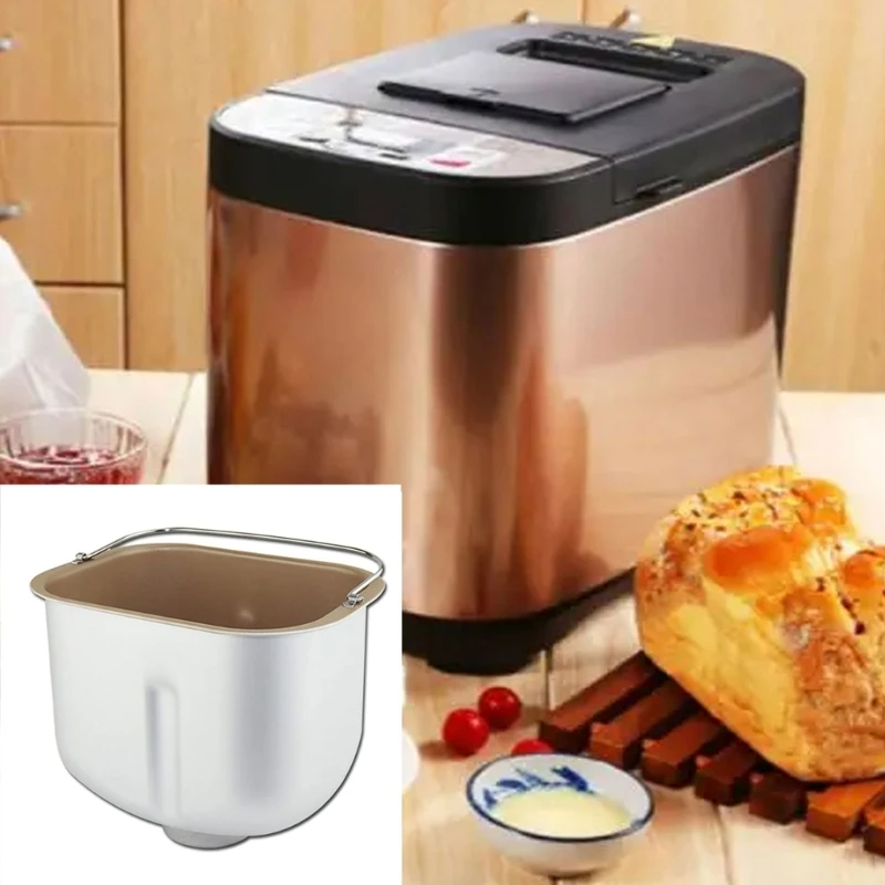 Rectangular Bread Machine Liner Mixing Bread Bucket Bread Pan for Bread Machine