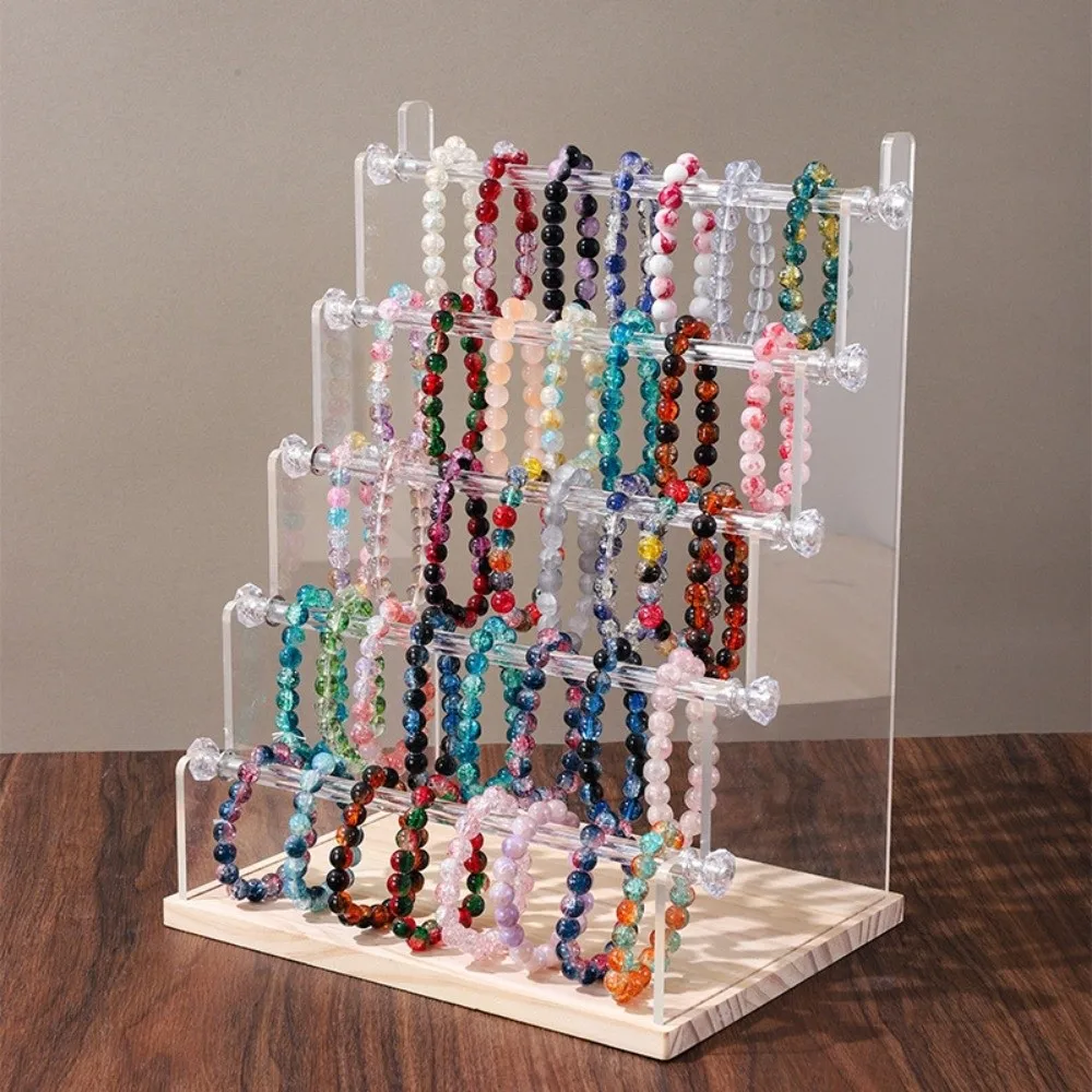 

2/3/4/5 Tier Detachable Jewelry Holder Multi-functional Jewelry Organizer Acrylic Jewelry Display Stand Durable Space Saving