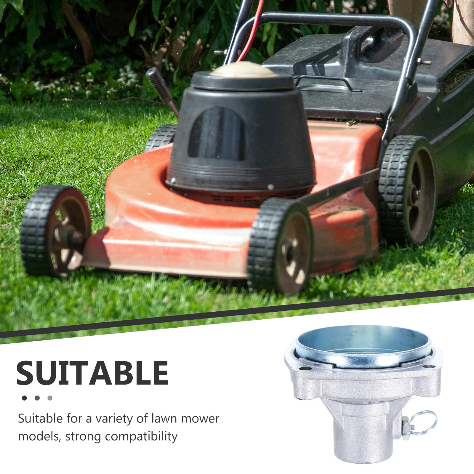 Langlebige Verbindungsplatte für Rasenmäher, robuster Trimmeranschluss, robuste Rasenmäheranschluss, Zubehör für Rasentrimmer, zuverlässiger Rasen