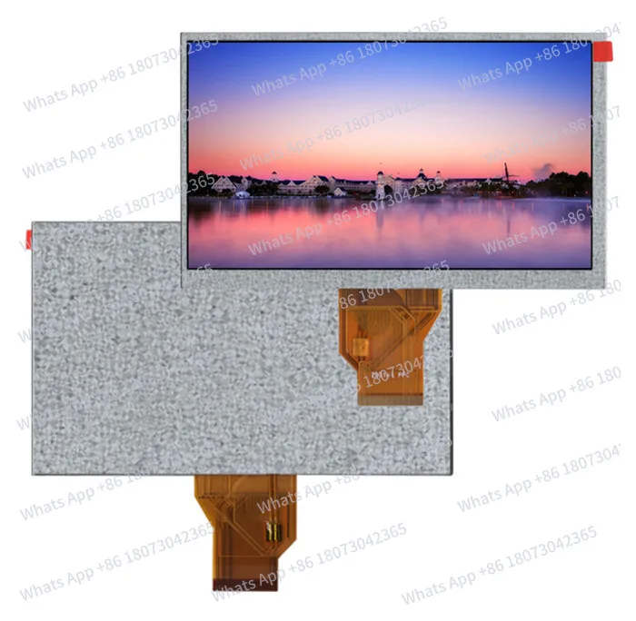 

maithoga 7.0 inch 16.7M 50PIN tft LCD Display Screen (Touch/No Touch) AT070TN92 V.X 800(RGB)*480 WVGA