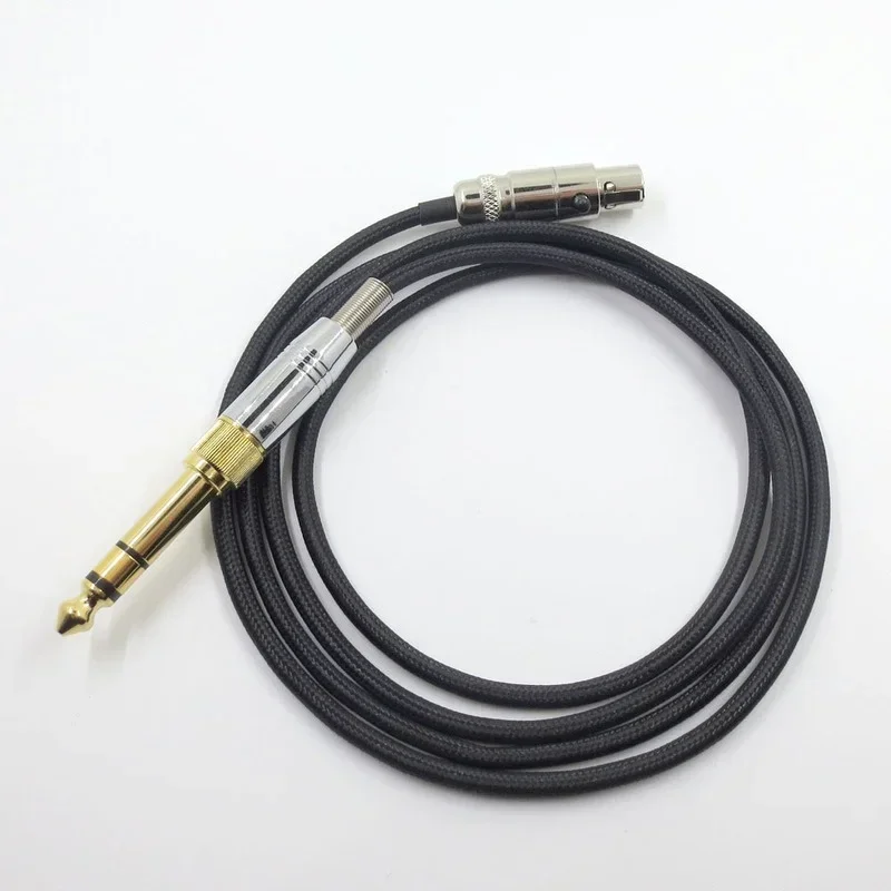 Upgraded Headphone Cable for AKG K702 Q701 K271 K240 K267 K712 Headset Replacement Audio Wire 6.35 / 3.5mm Male to Mini XLR