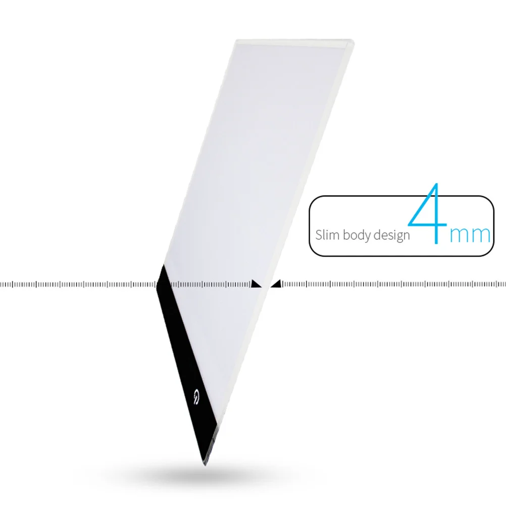 Tablero de copia Led A5, herramienta de rastreo portátil ultrafina, luz que cuida los ojos sin parpadeo para práctica de dibujo, escritorio de copia práctico