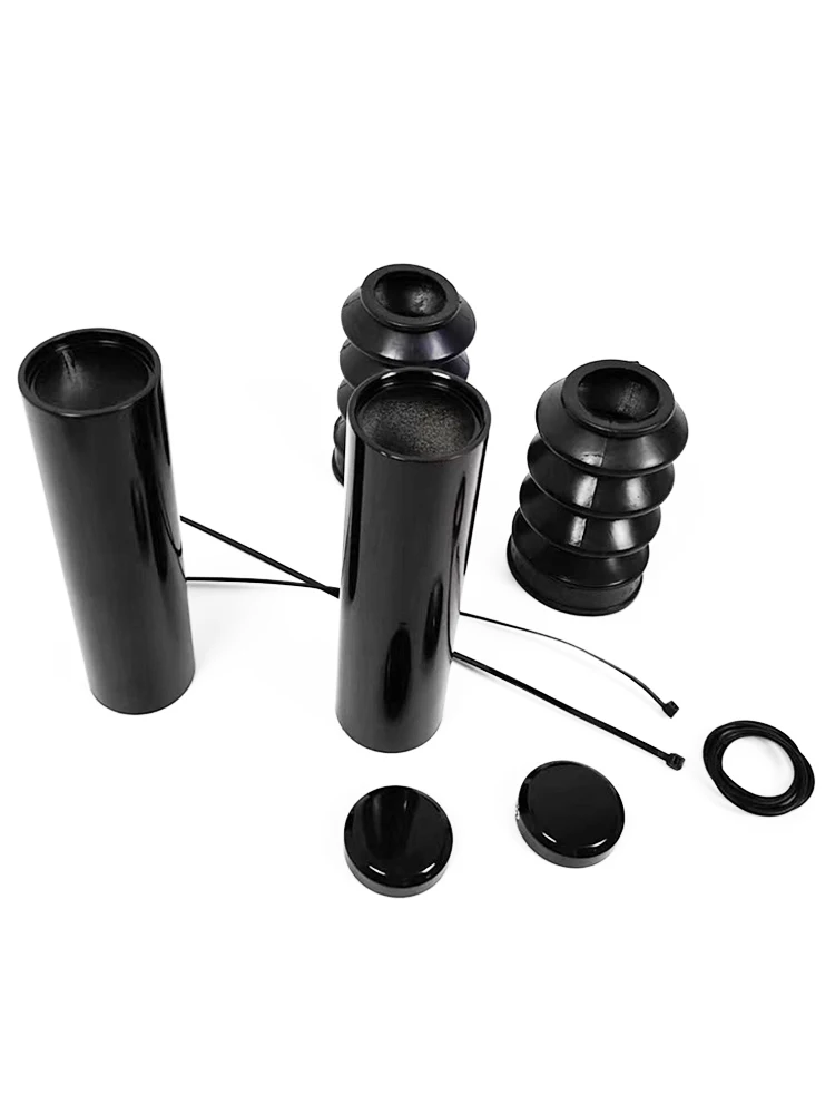 Suitable for Harley Sportster XL883 X48 XL1200 Motorcycle Modified Thickened Shock Absorber Fork Dust Cover Decoration 13-24 6