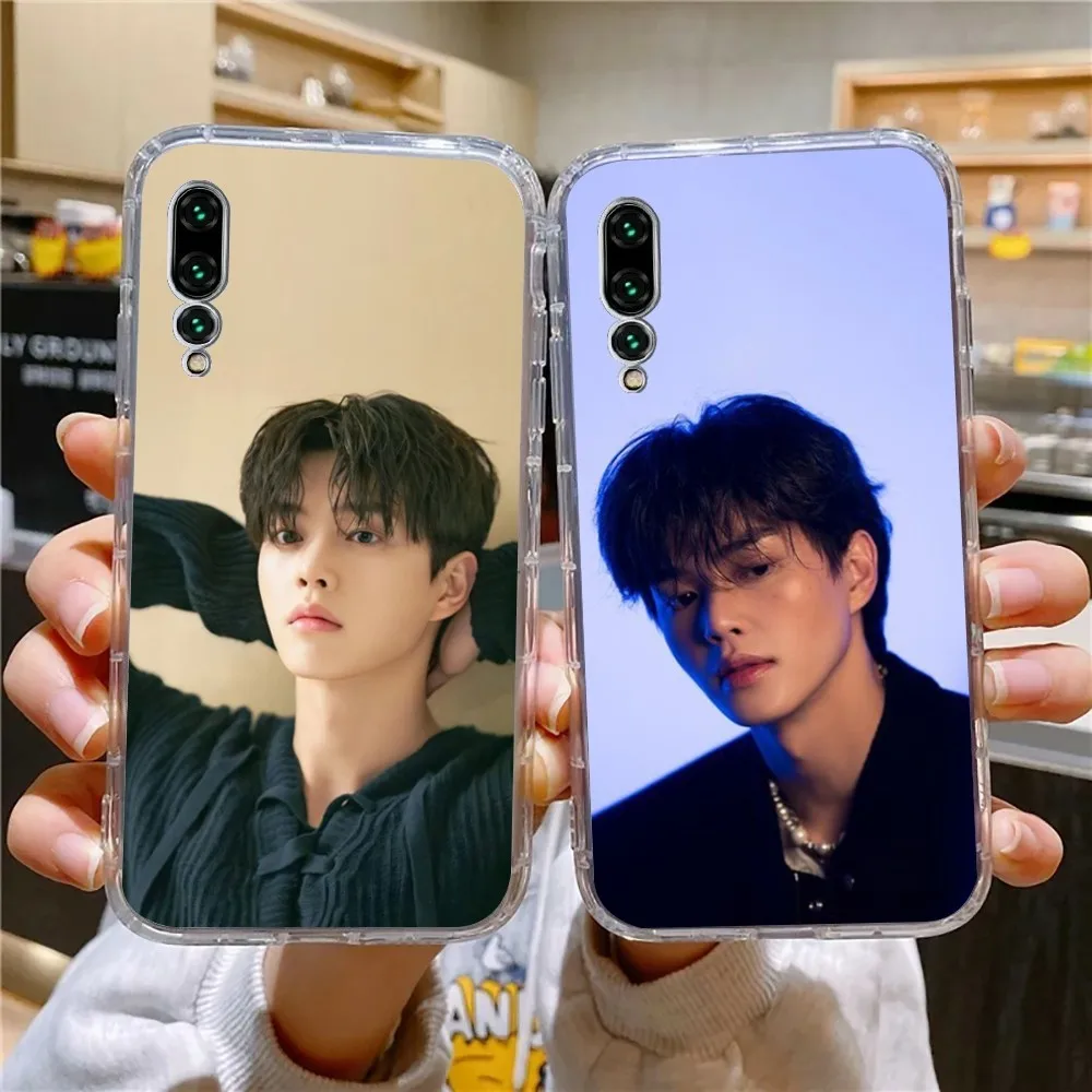 

Korea Actor Kang Song Phone Case For Samsung Galaxy A71,70,52,51,40,31,A50,30S,21S,Note20ultra Transparent Cover