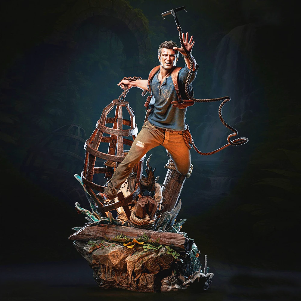 

1:16 High-Detail Stormseeker Anime Figures | 3D Resin Miniature | Unpainted Explorer Style Model Kit (A1074)