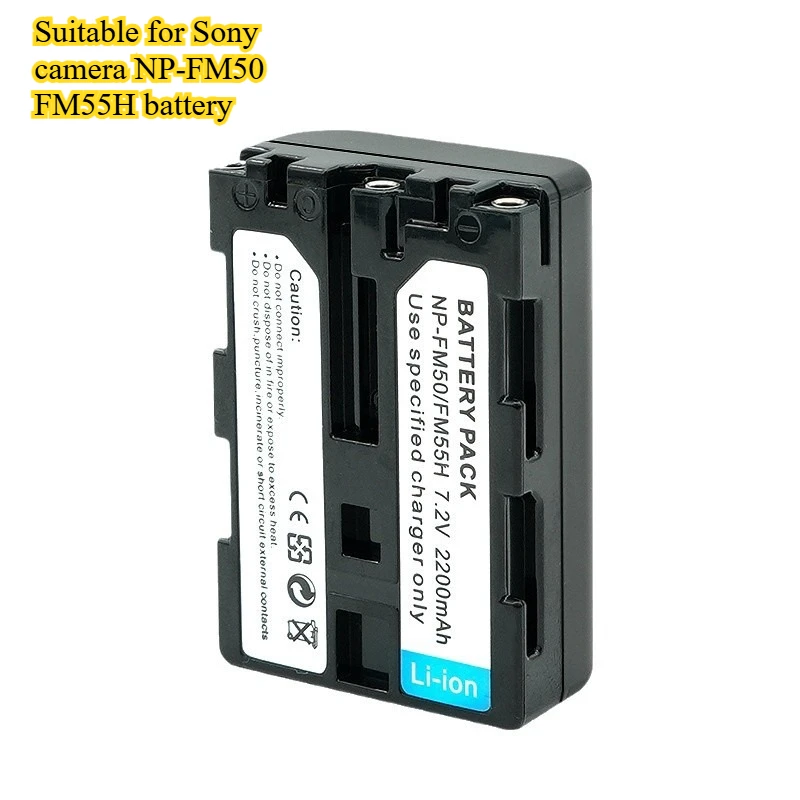 

1PCS 2200mAh Suitable for Sony Camera NP-FM50 FM55H Battery DSC-S85 S75 F707 F828 S50 S30