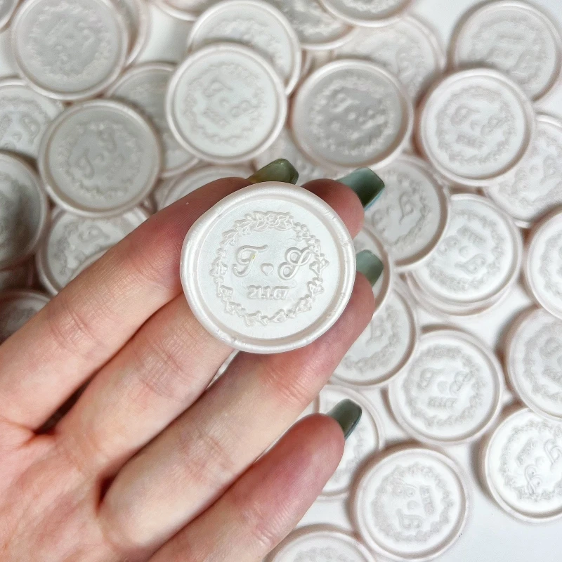 Personalized Wedding WaxSeals,CustomWedding wax seal stickers,premade wax seal,invitation wax seals