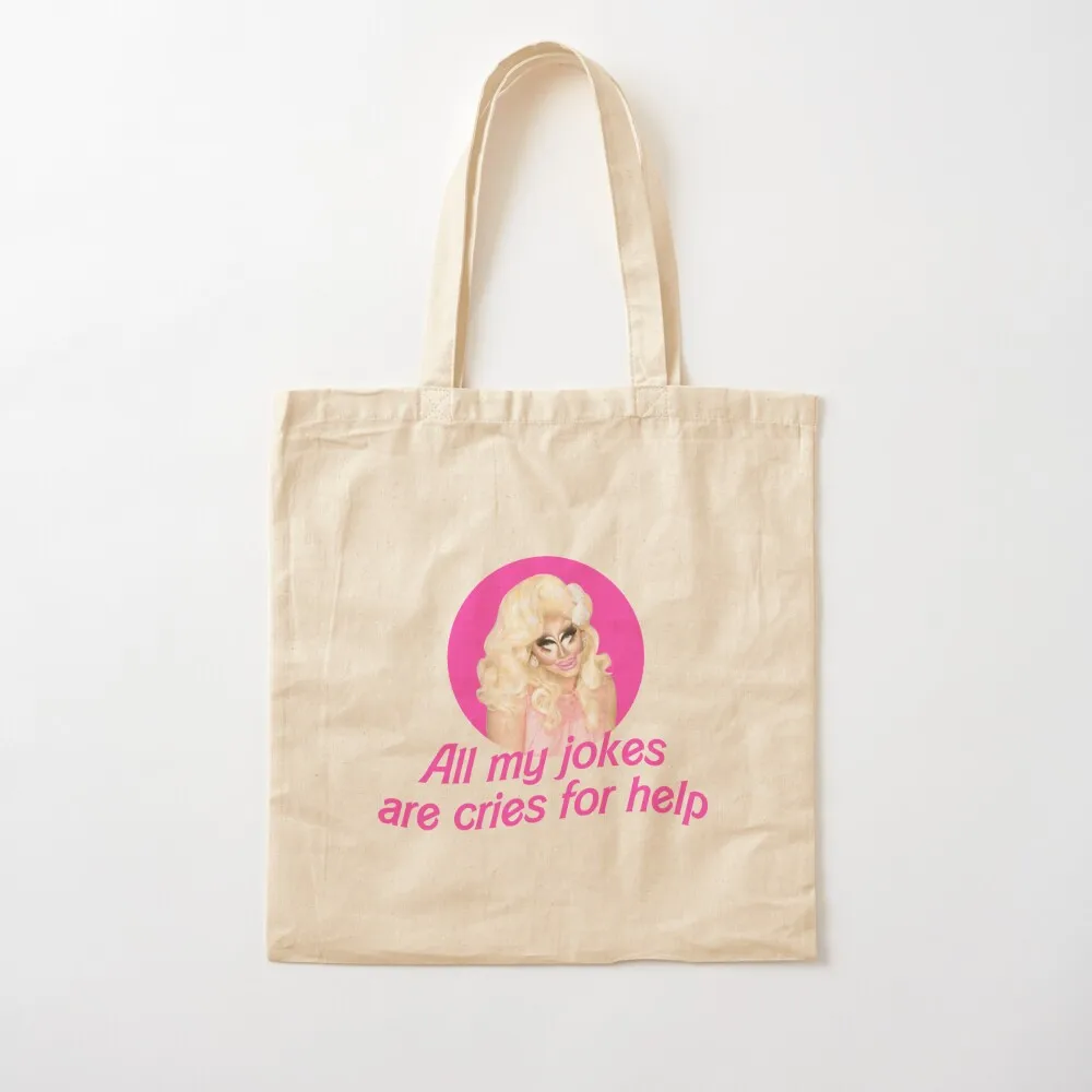 

Trixie Jokes - Rupaul's Drag Race Tote Bag custom tote shopper women canvas canvas Canvas