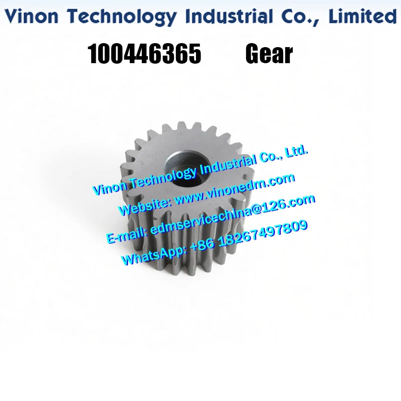 100446365 edm Gear for wire disposal lower for Robofil 190,290,300 Charmille s edm parts Crimp gear wheel 446.365, 24.54.01