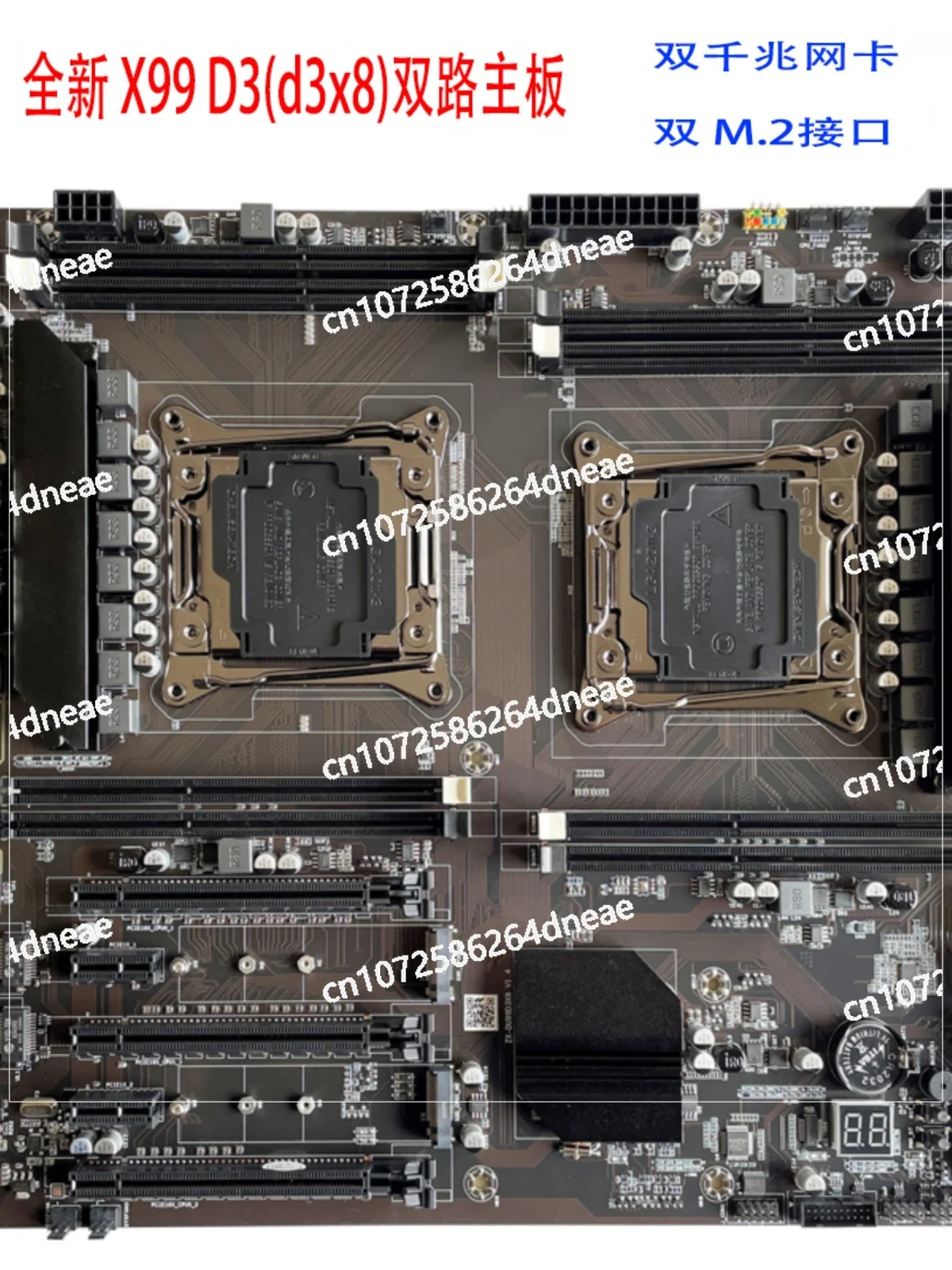 Super stable new X99 motherboard, X99 dual channel motherboard, X99 DDR3/DDR4 dual channel dual CPU motherboard