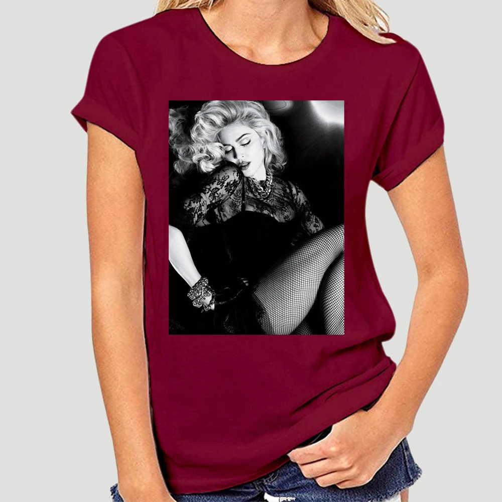 Madonna Vintage Photo Shirt Tshirt 38 Cyndi Lauper Sex 1980s 80s Lgbt Gay 2018  Tshirt Casual Cotton Cheap Summer  7333X