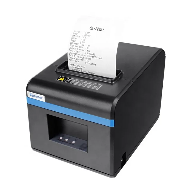 

High Speed X Printer N160II USB LAN Blue Tooth 80mm Auto Cutter Restaurant Kitchen Thermal Receipt Printer