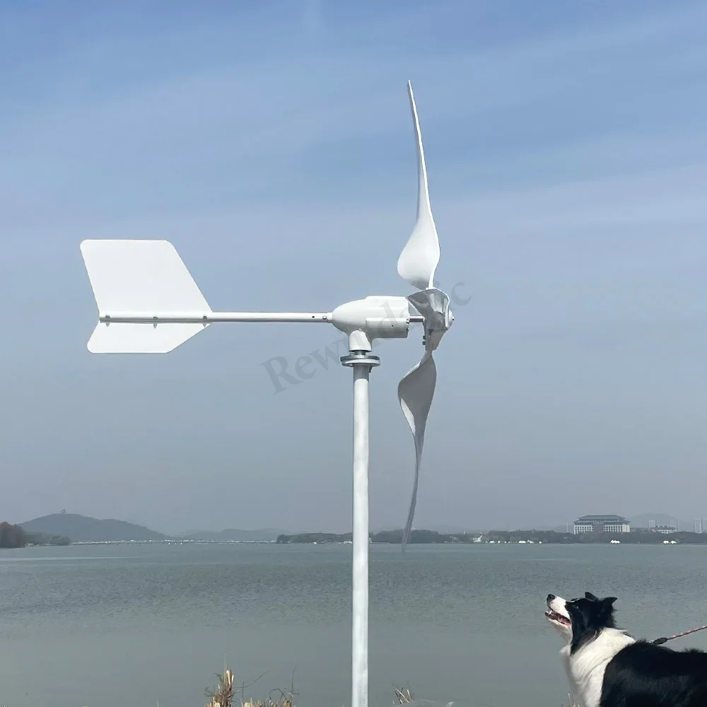 Imagem -05 - Turbina Eólica Horizontal para Pequenas Fazendas Domésticas Eletricidade Livre Baixa Velocidade Baixo Ruído Mais Poderoso 10000w 15000w