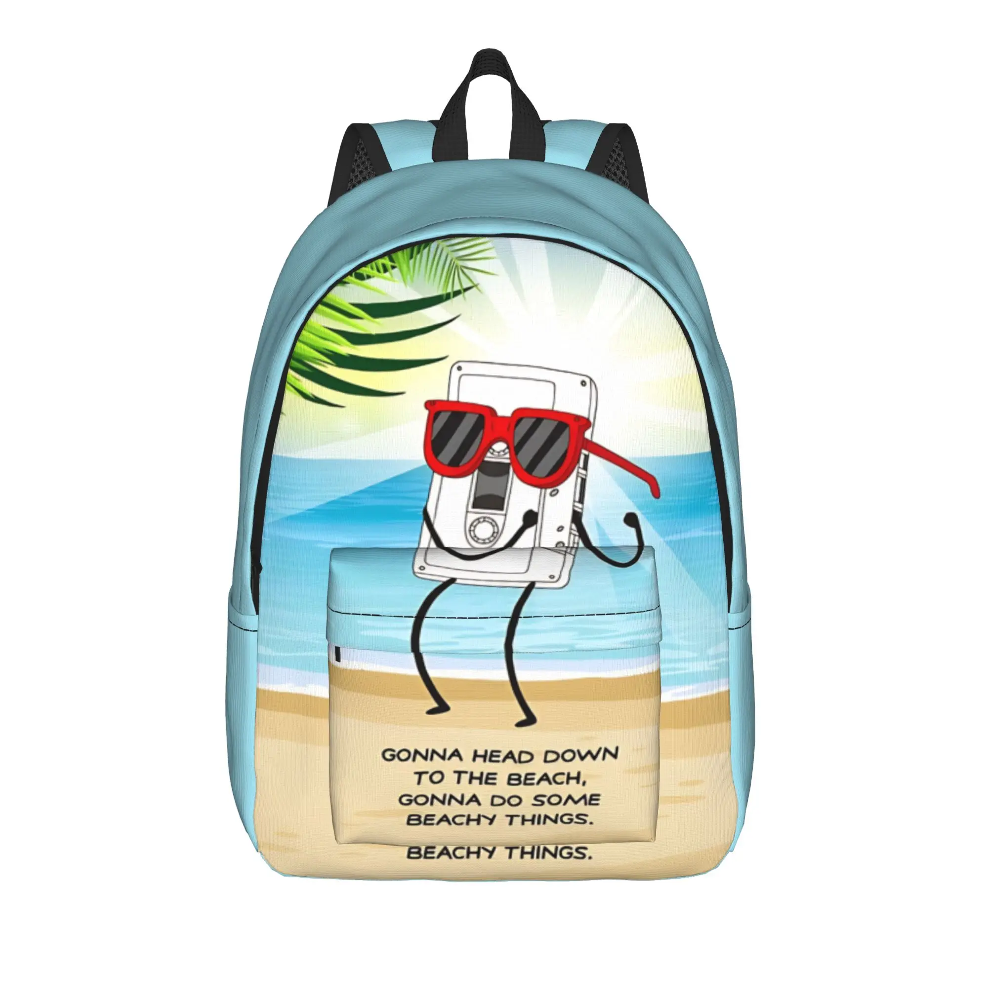 Back to school season sweet valentine cartoon Rucksack R-Regular show Students Multi-Function Backpack