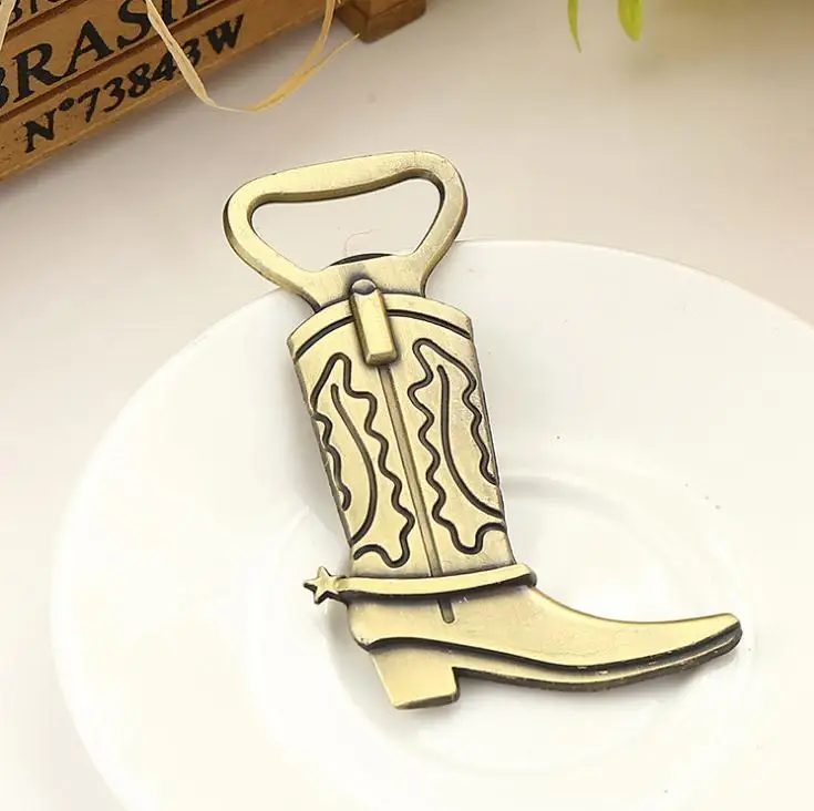 Wedding Favor Gift And Giveaways For Guest -- Retro Boots Shoes Bottle Opener Party Favor Souvenir 200pcs/lot Wholesale