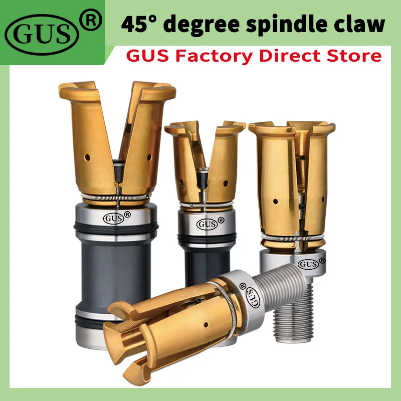 GUS BT30 BT40 BT50 45 degree spindle clamp 4 Petal Pulling Claw Tool Internal External Thread Claw Milling CNC Machining Center