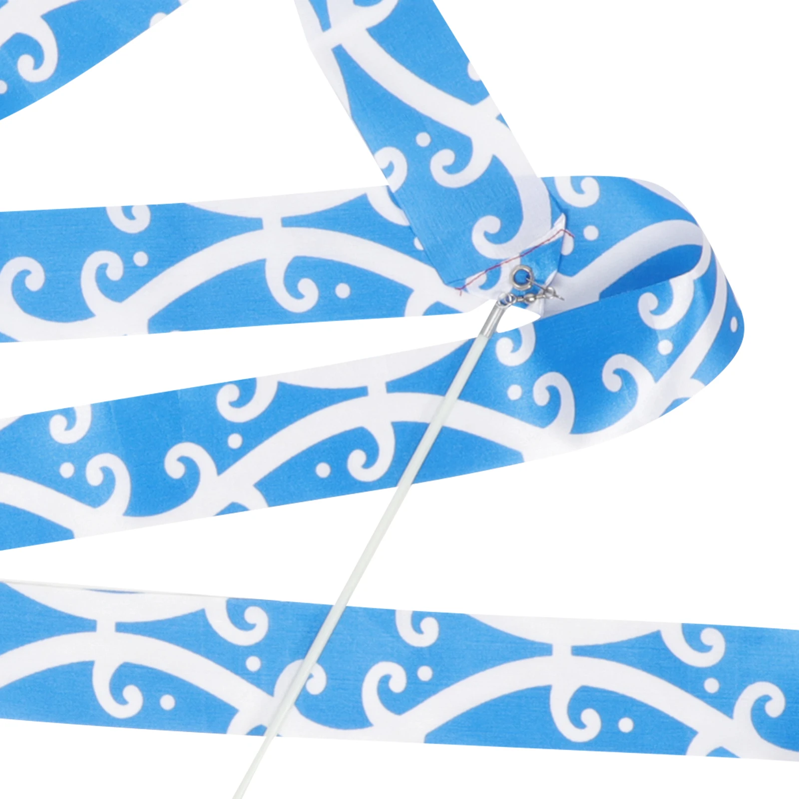 Gymnastics Ribbons Colorful Dance Streamers Fitness Gymnastics Performance Ribbon Rod Artistic Dance Props Silk Exercise