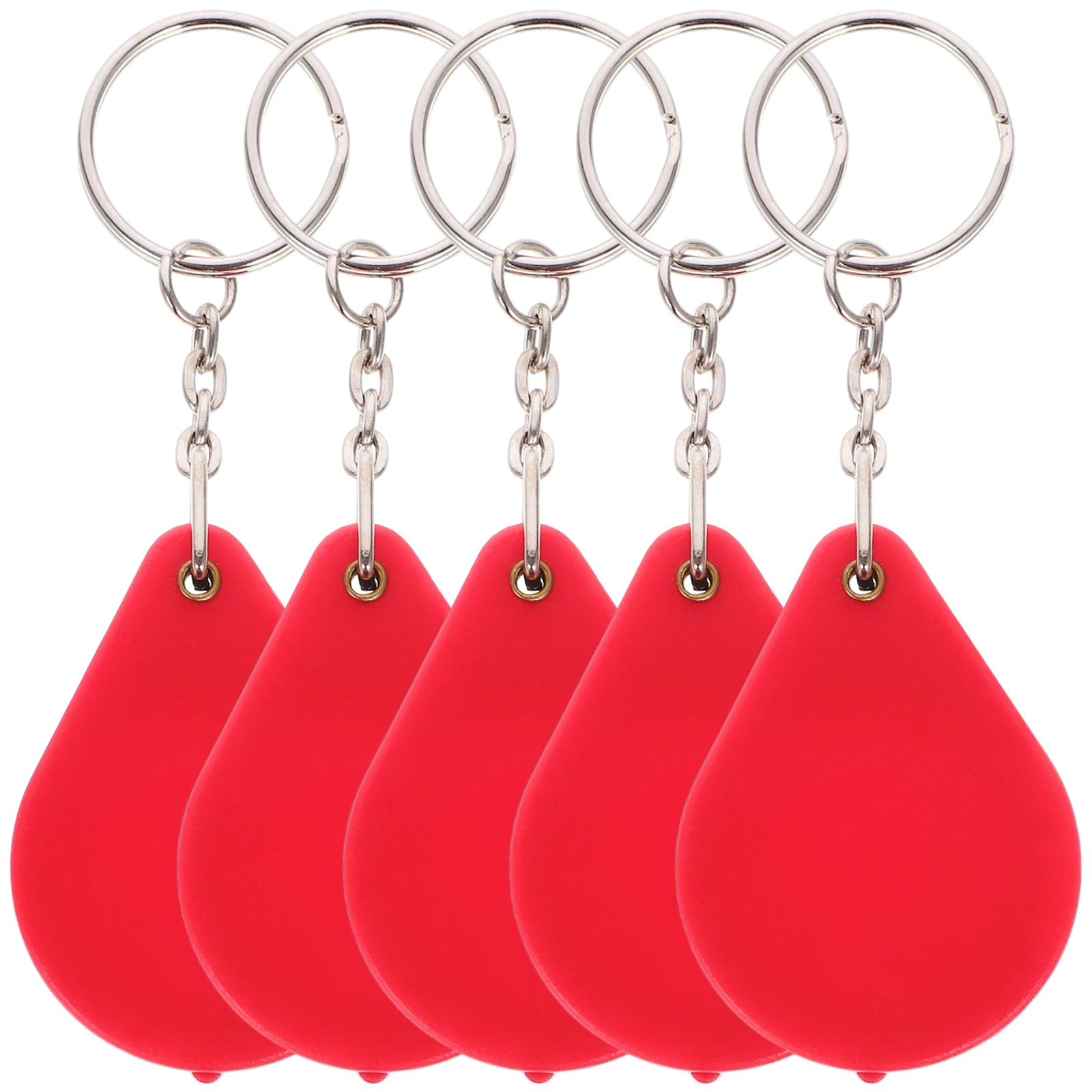 

6Pcs Mini Folding Magnifying Glass Pocket Keychain Portable Pendant Magnifier LED Light for Jewelry Reading Magnifying Glass