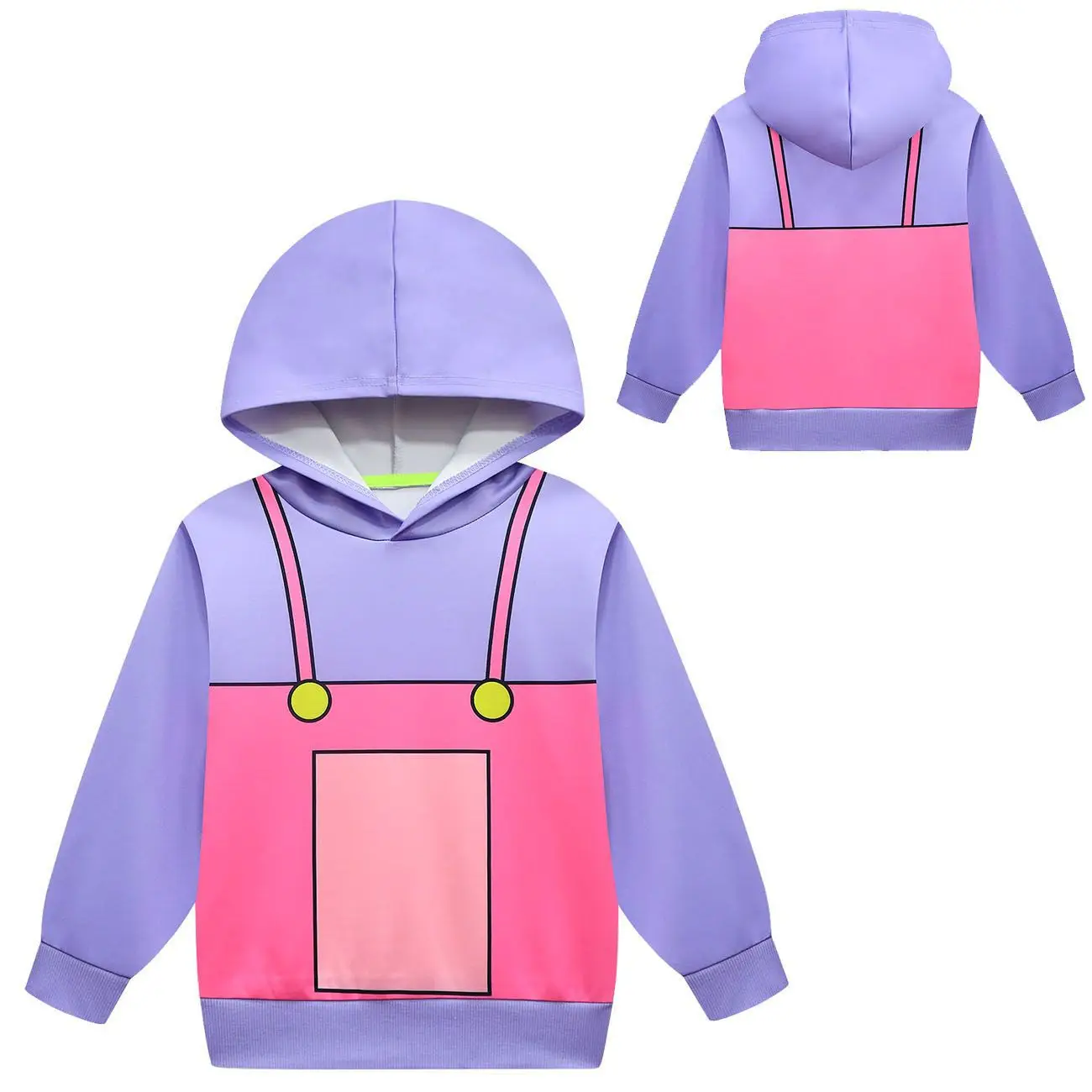 Kids The Amazing Cos Digital Circus Hooded Sweatshirt Pomni Jax Cosplay Caine Ragatha Hoodie Children Casual Streetwear Pullover