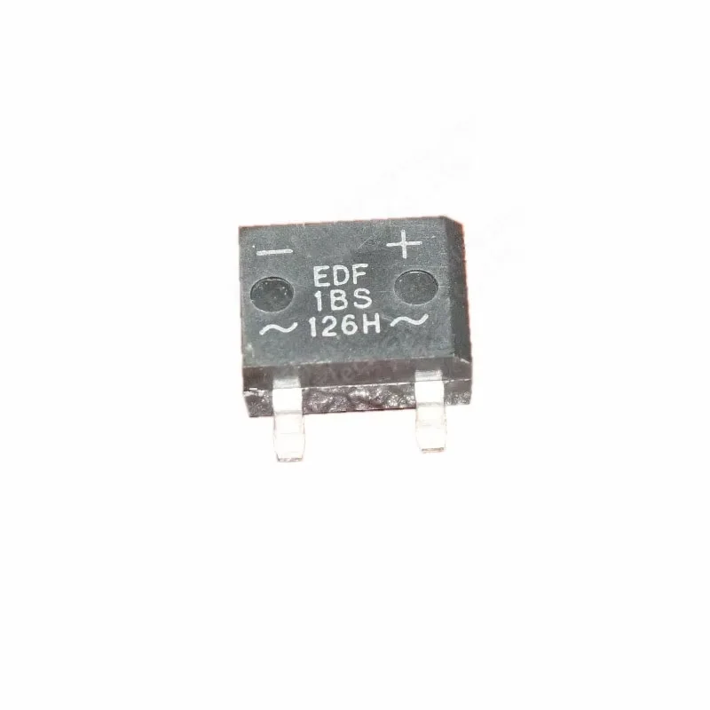 10PCS EDF1BS-E3/77 remendo SOP-4 retificador ponte retificadora