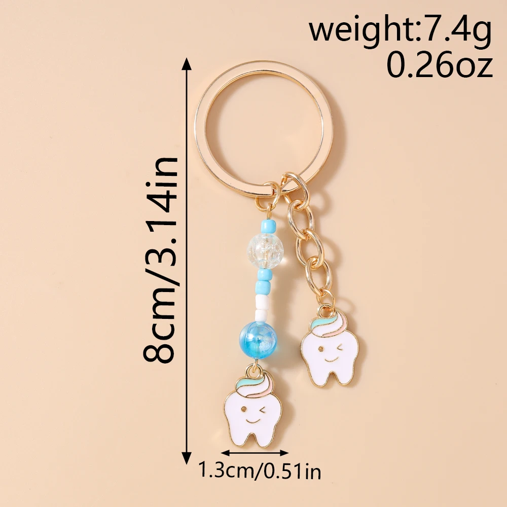 Aihua süße Kinder Kawaii Zahnfee Schlüsselanhänger für Frauen Mädchen Handtasche Anhänger DIY süße Schlüsselanhänger Schmuck Geschenke – Detail 5
