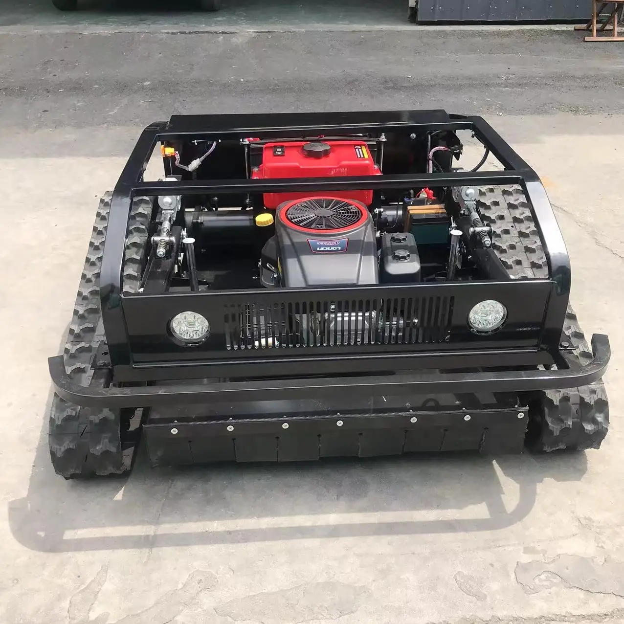 全地形対応草刈りリモートコントロールトラクター芝刈り機付きカスタム芝刈り機