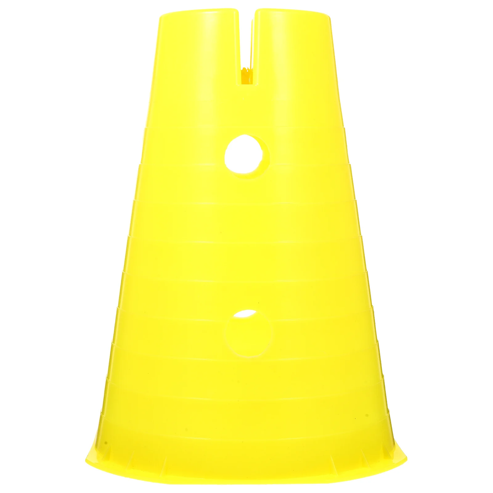 กรวยฝึกซ้อมฟุตบอลแบบพกพา สีสันสดใส ทนทาน อุปกรณ์ฝึกซ้อมความคล่องตัว สำหรับกีฬาฟุตบอล