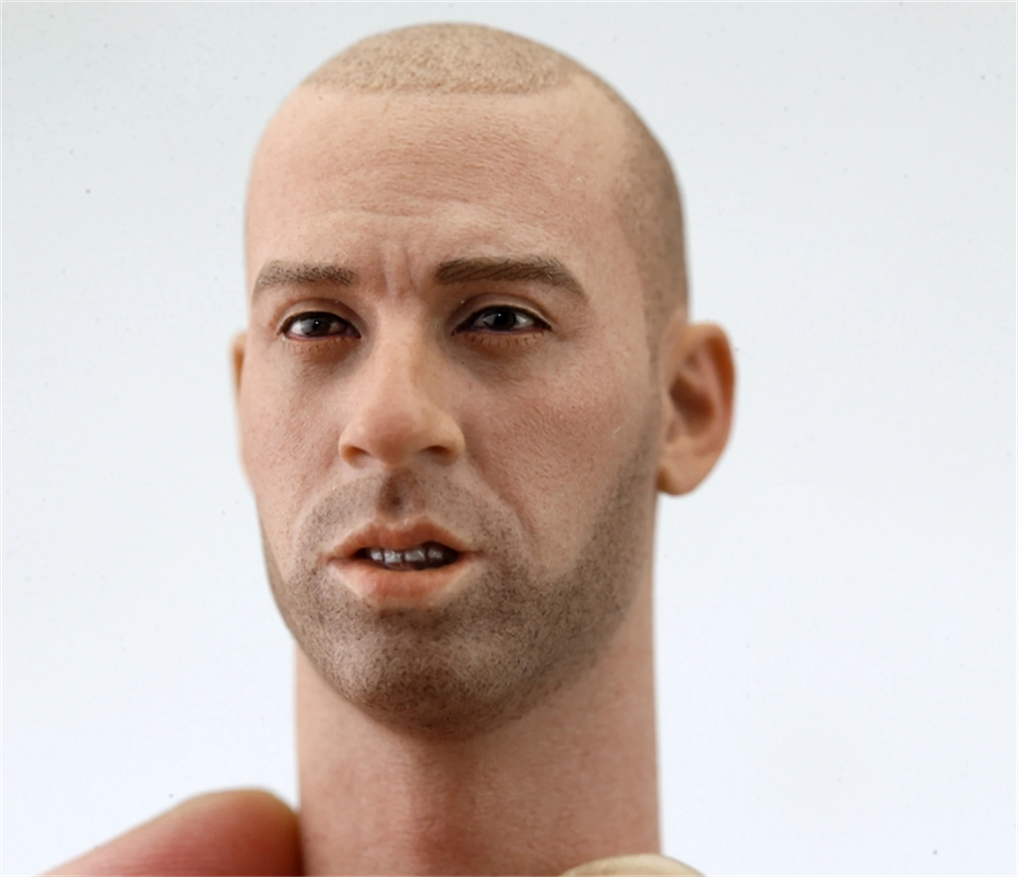 1/6 Schaal WWII Soldaat Adrian Capazzo Vin Diesel Head Sculpt DIY 12'' Militaire Action Figure