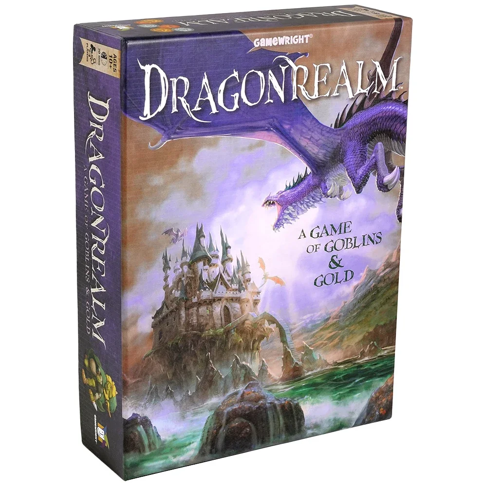 Dragonrealm Board Game A Strategy Card and Dice Game of Goblins & Gold Gamewright