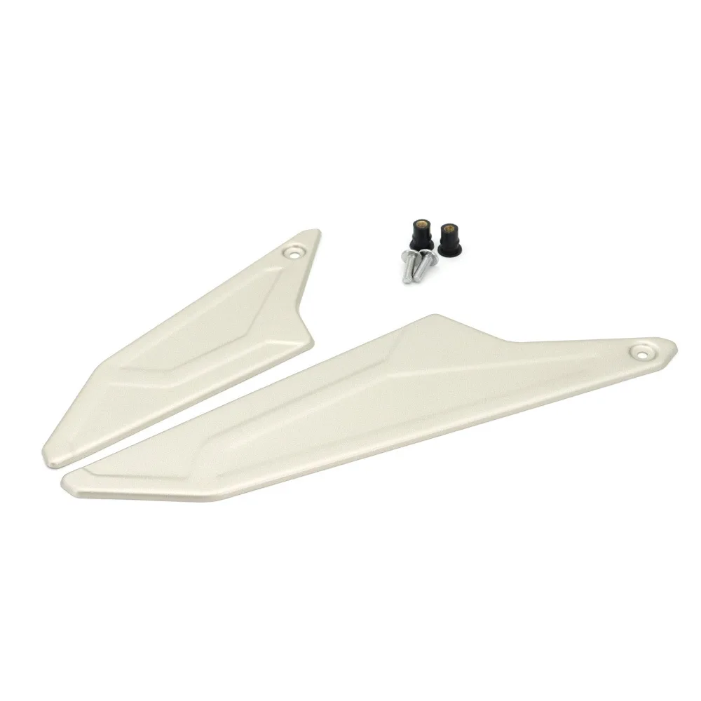 

Motorcycle Silvery Lateral Covers Guard Plate Front Foot Pad Side Protection Panel Cover For Honda X-ADV 750 2021-