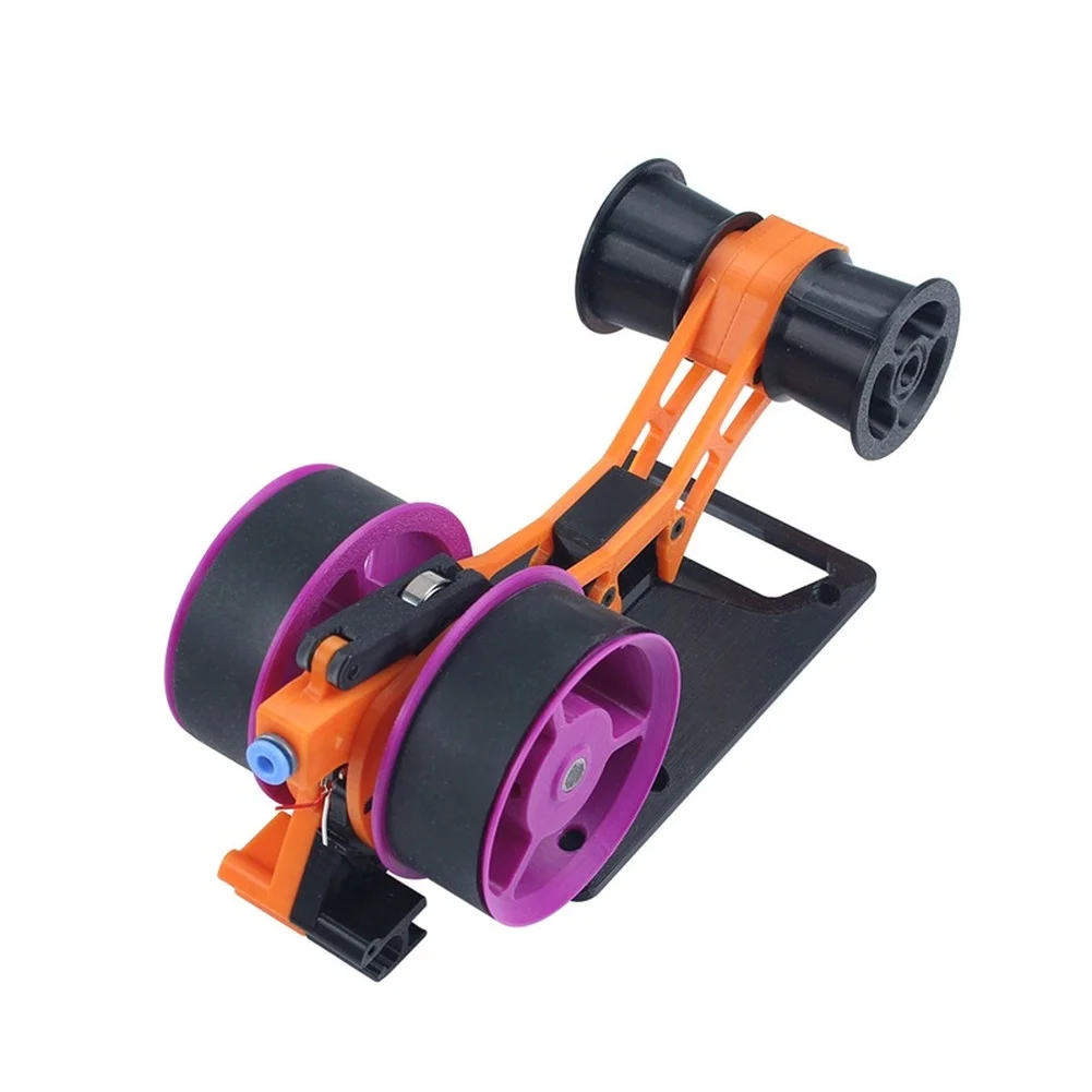 Filament Rewinder Unit with Dual Wheel Clamping and Auto Rewind Function for Filamentalist Classic 3D Printing Setups