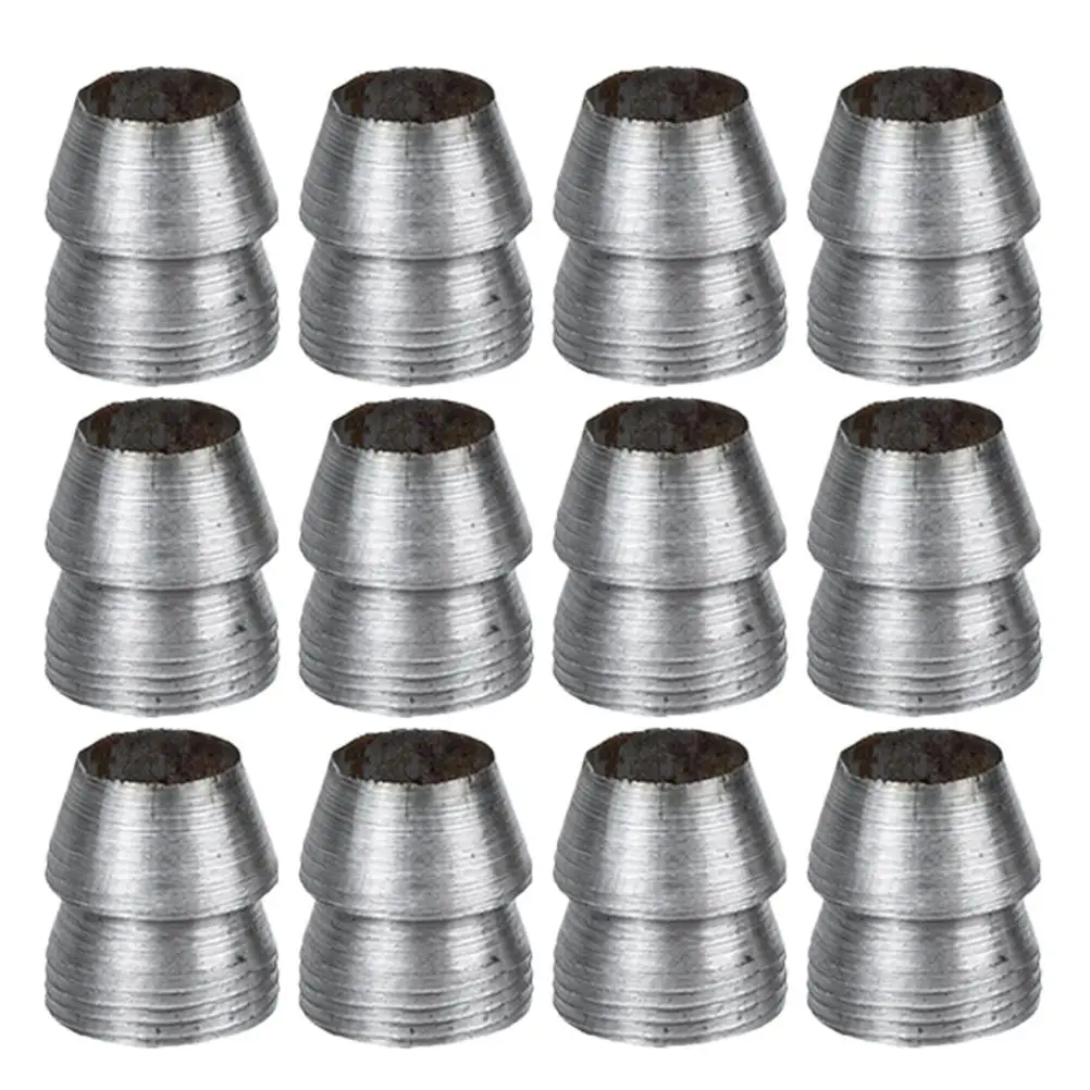 20pcs Round Metal Axe for Tool Installation Reinforcement Heavy Duty 10mm Diameter Stable Performance Woodworking