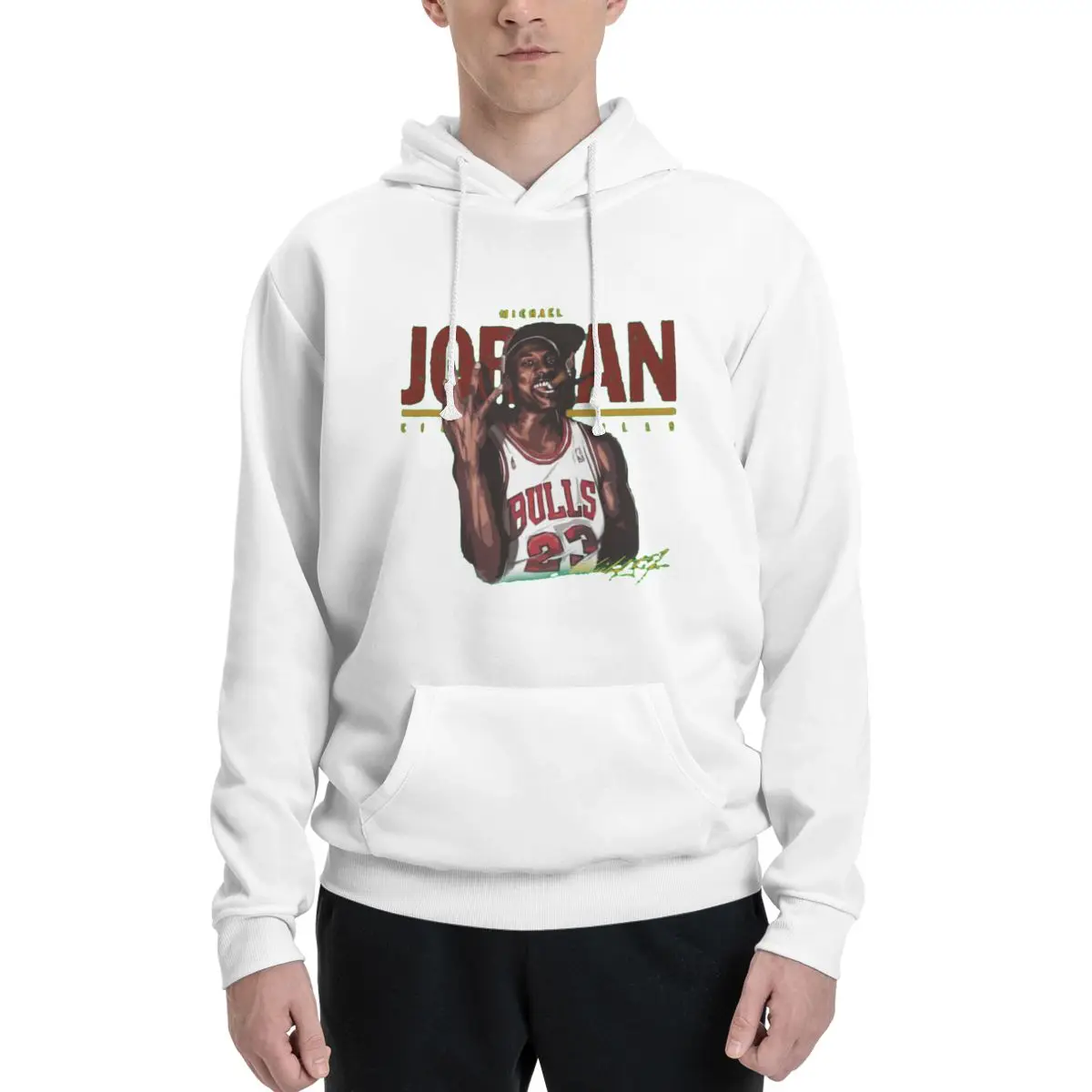 Jersey de terciopelo con capucha para parejas, jersey de cuerda con capucha de Star Bulls, Michael y Jordans, Estilo Vintage, gran oferta