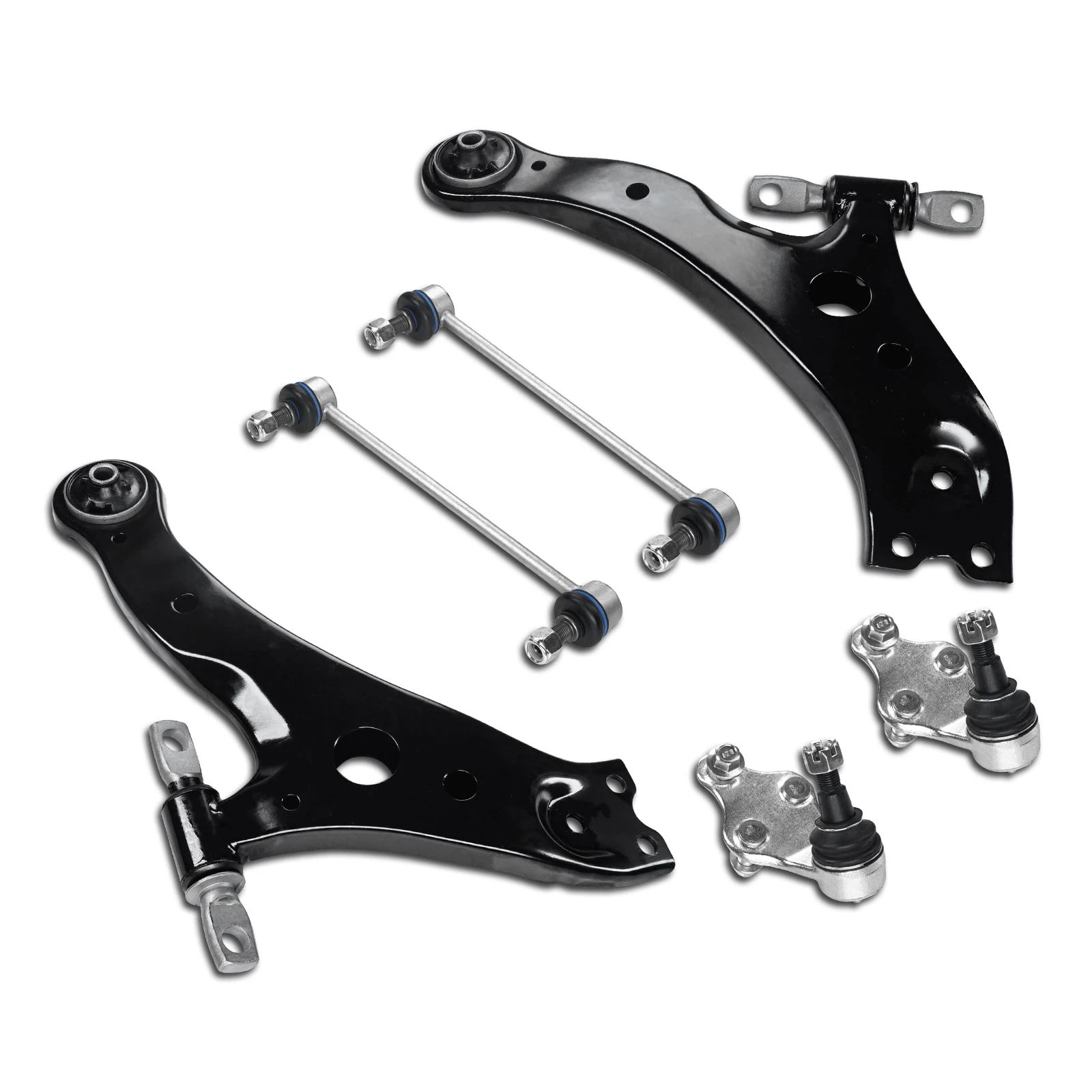 

AzbuStag 6Pcs Front Lower Control Arm Ball Joint Sway Bar Link for Toyota Camry Avalon Lexus ES300H ES350 2007-2018 K620334