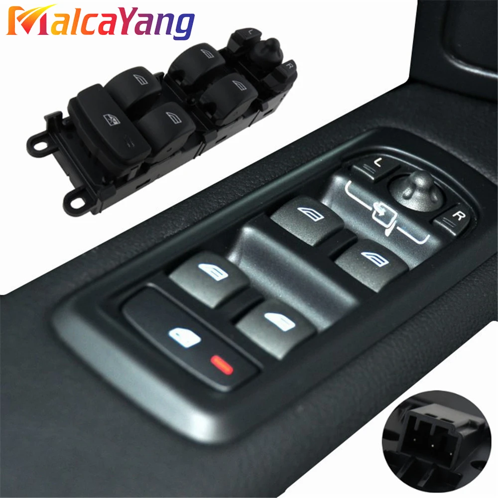 New Driver Side Electric Power Master Window Switch Button For Land Rover Range Rover Sport LR2 LR4 AH22-14540-AC AH22-14717-AB