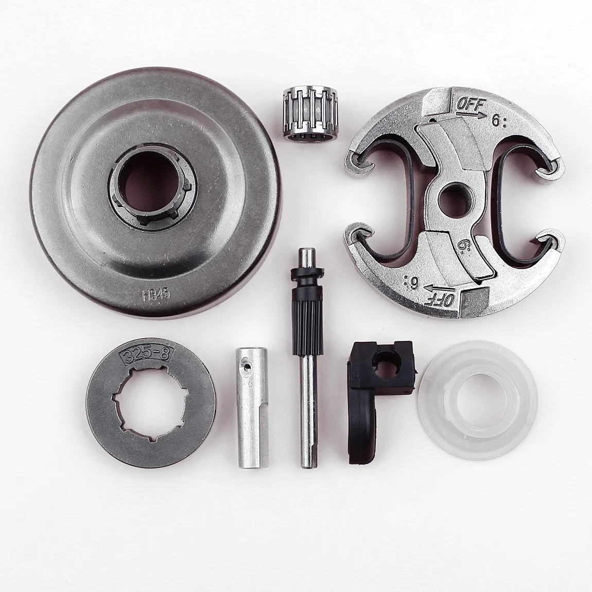 Clutch Drum Oil Pump Worm Gear Kit For Husqvarna 340 345 w .325