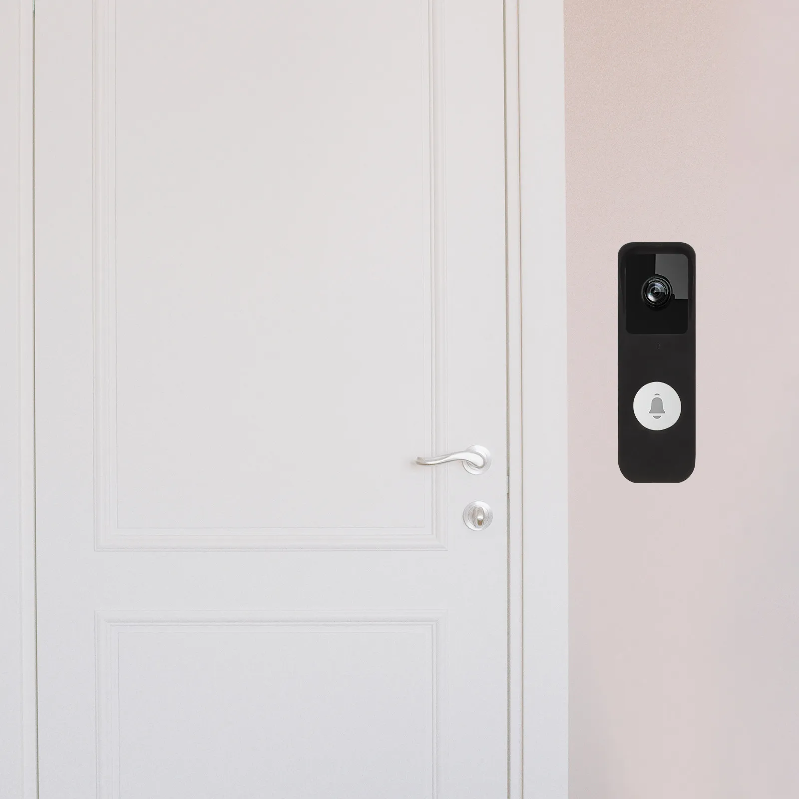 

Video Doorbell Mount Silicone Cover Protective Shock Absorbing Lens Guard Easy Install for Blink A363 Camera Wireless Security