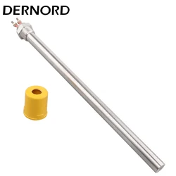 DERNORD 220V 4kw Cartridge Heating Element 1'' or 3/4'' Electric Heater Immersion Tubular Resistance