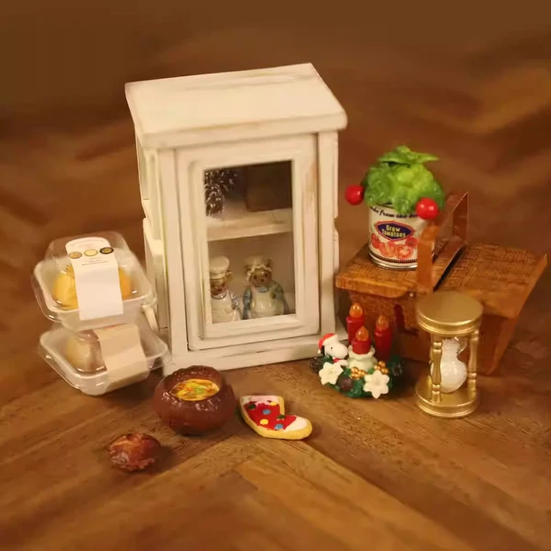 

Mini miniature cabinet model furniture scene props