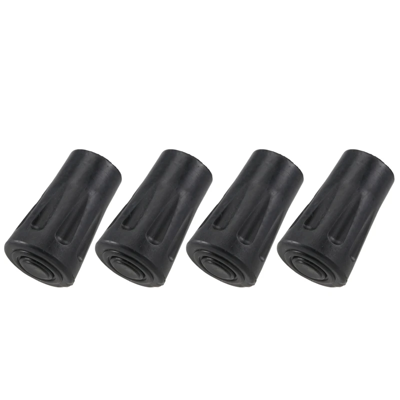 

4 Pcs Replacement Rubber Tips End For Hiking Stick Walking Trekking Poles 4Cm