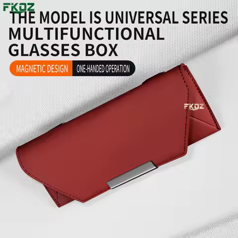 Car Sunshade Glasses Storage Box Car Glasses Box Car Storage Box Sunshade Protection Car Sunglasses Fuel Card Storage Box