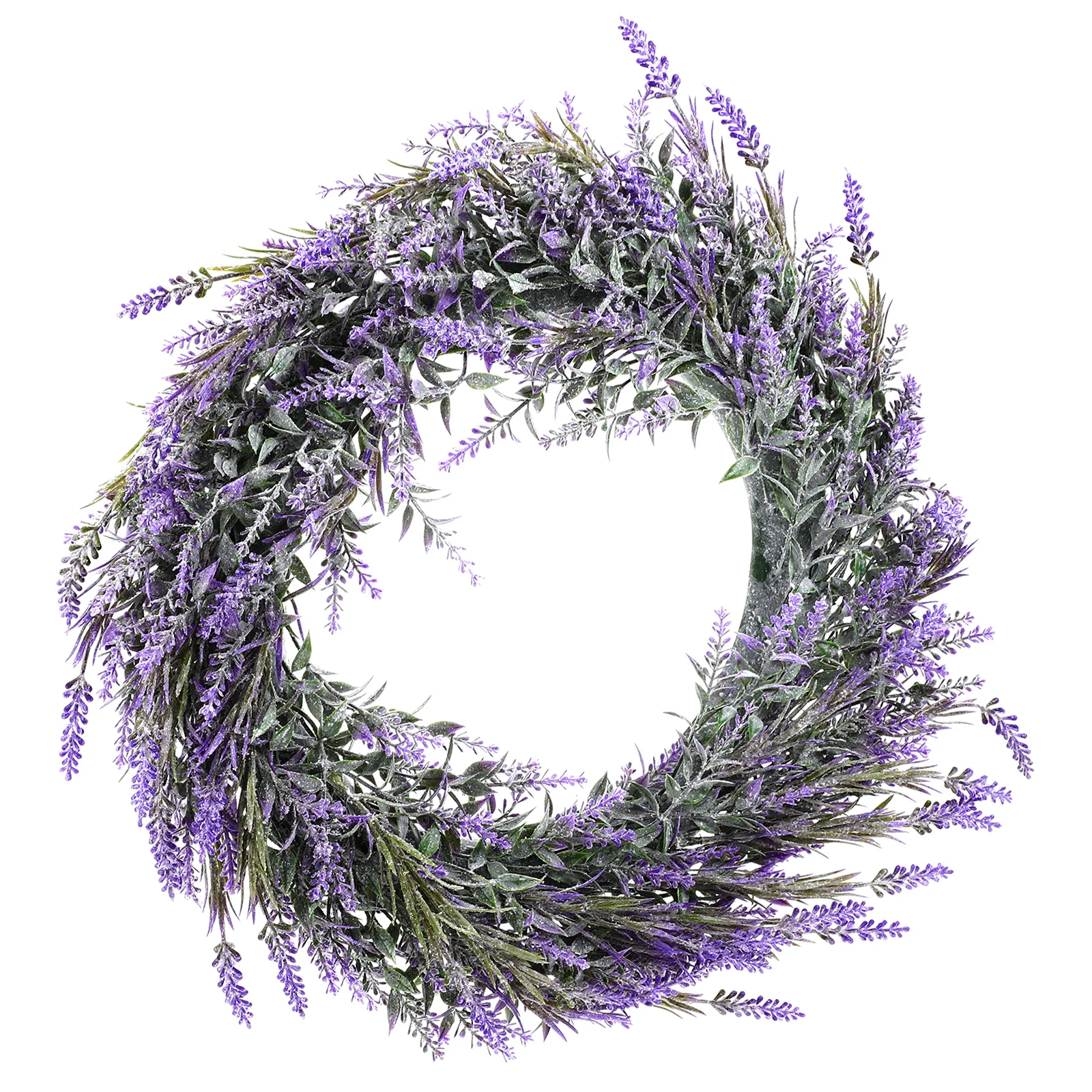 

Creative Spring Wreath Imitation Lavender Hanging Decor Home Wall Bedroom Door Decorationfront Door Wreath Artificial Flower