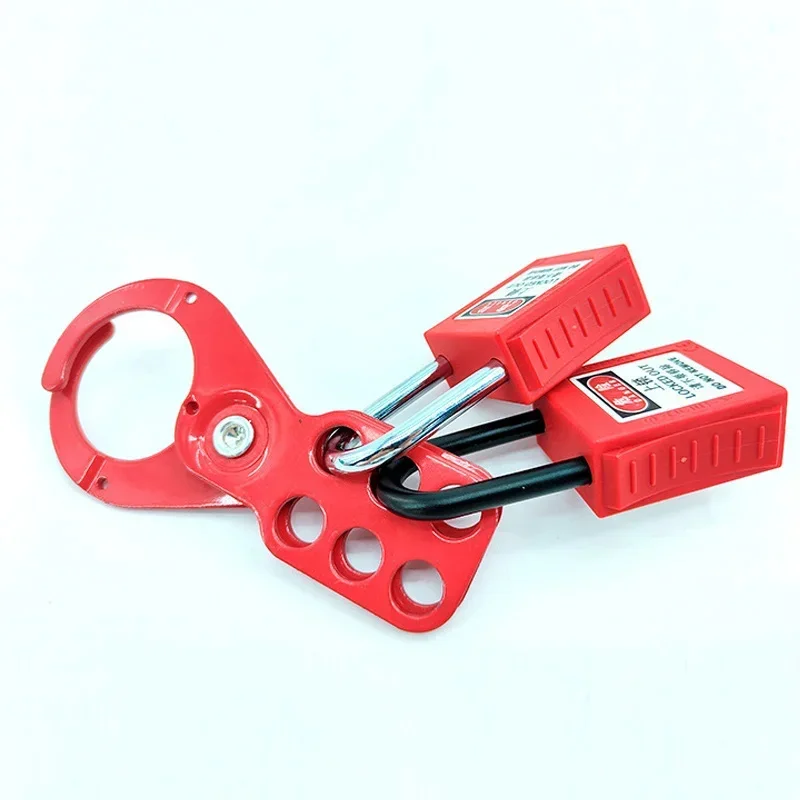 Lock out Tag out Hasp Lockout Industrial Safety Loto Hasp 3/4/6 Holes Multiple Isolation Steel Aluminum Nylon Plastic Padlock