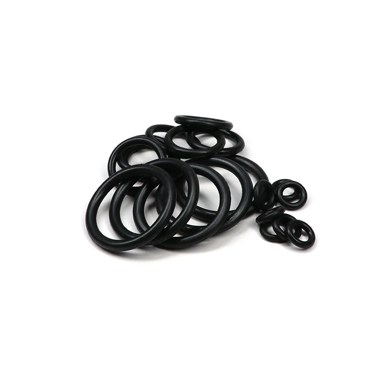 EPDM o Rings CS 5mm OD 15 ~ 150mm Acid and Alkali Resistance Water Resistance Friction Resistance o-ring Black 10Pcs