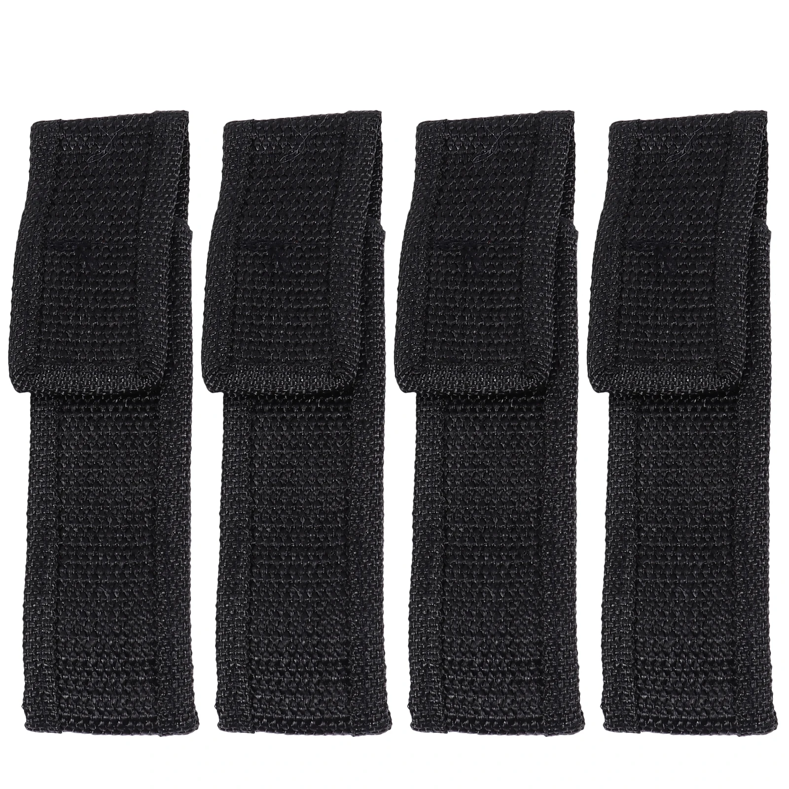 

4 pcs Cloth Electronic Torch Bag Bag Storage Case Torch Portable Camping Hiking Outdoor Durable Safe Practical