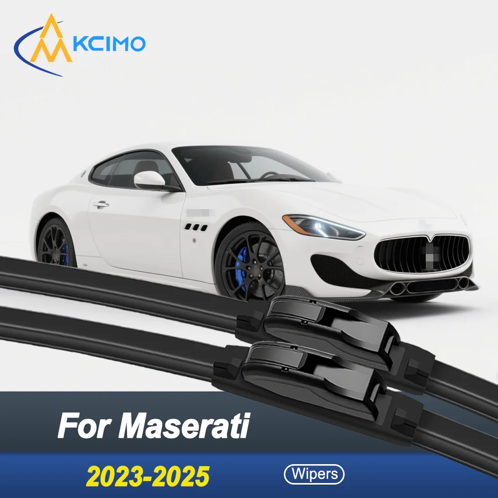 

2PCS New Wiper Blades for Maserati GranTurismo M189 2023-2025 Front Windshield Auto Wipers Blade Accessories 2025 2024 2023 2022