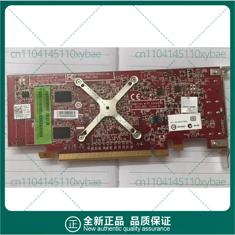 Used For Dell Radeon HD3450 256M Graphics Card Dual DP Interface DMS59 Pin Dual Monitor Output