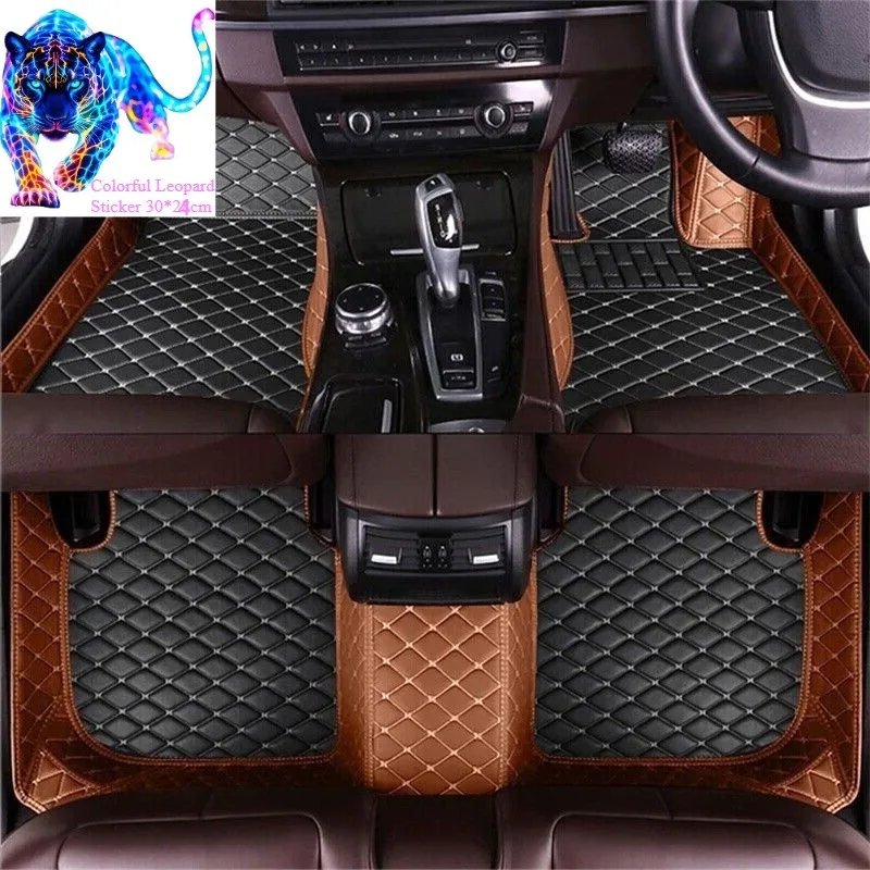 Custom Fit For Nissan Micra/March K13/2010-2018 Car Floor Mats Waterproof Car Accessories Carpets Covers Left /Right Hand Drive