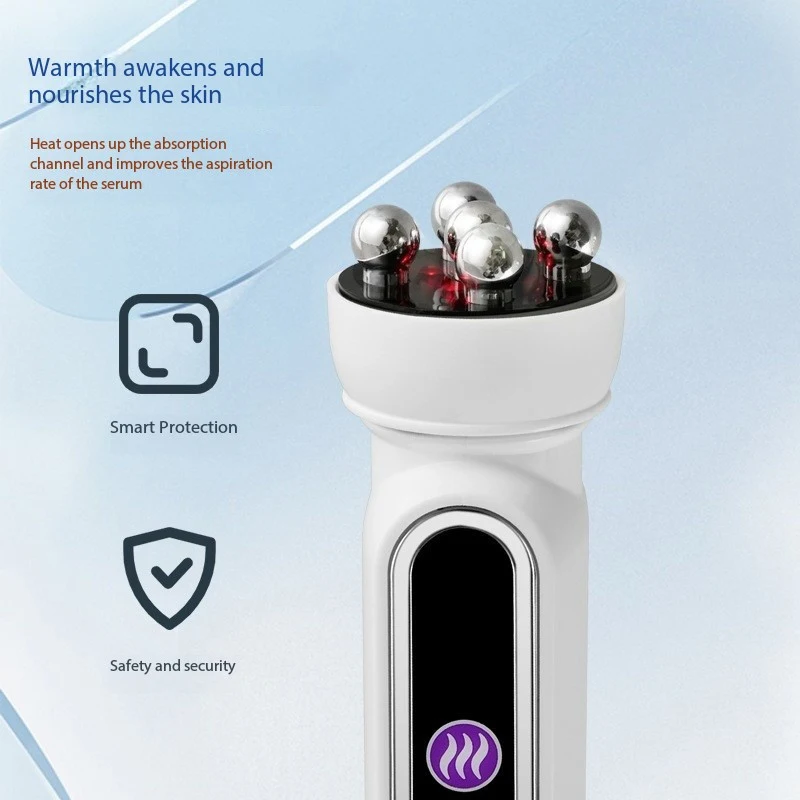Dispositif de rotation thermique pour le visage, dispositif de beauté EMS, dispositif de Massage par Absorption, hydratant et raffermissant par microcourant